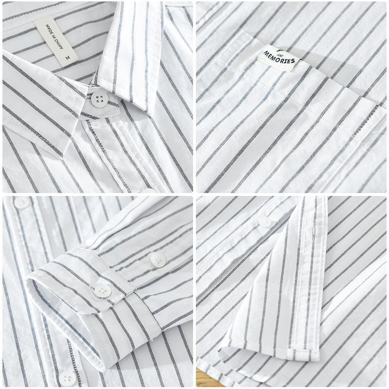Marseille Striped Linen - Shirt