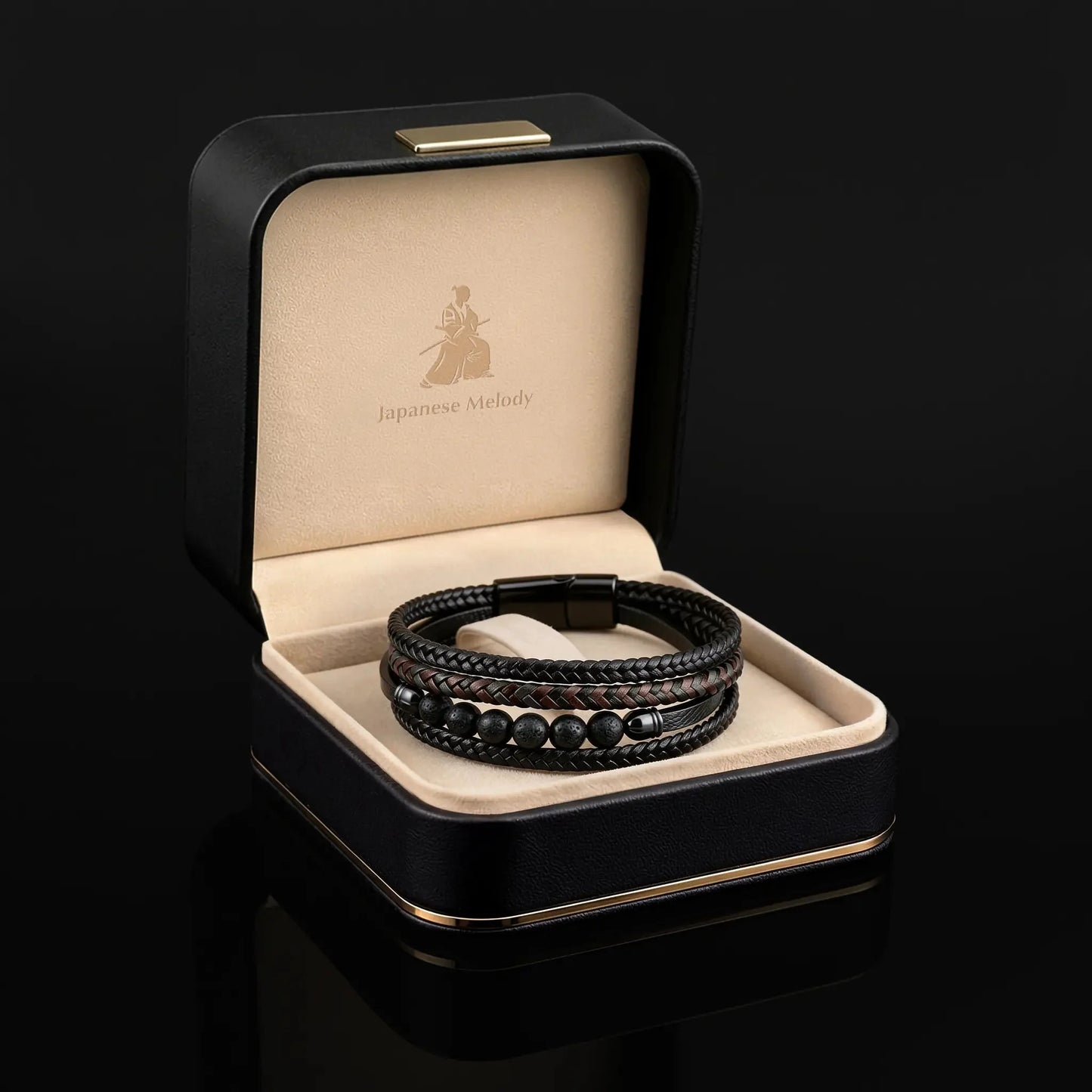 KYOTO — Triple Braided Bracelet