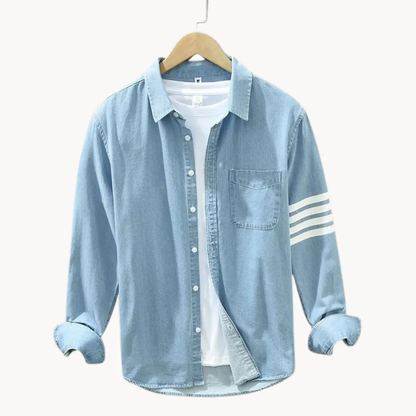 Denim Point Collar - Shirt CASA LARO
