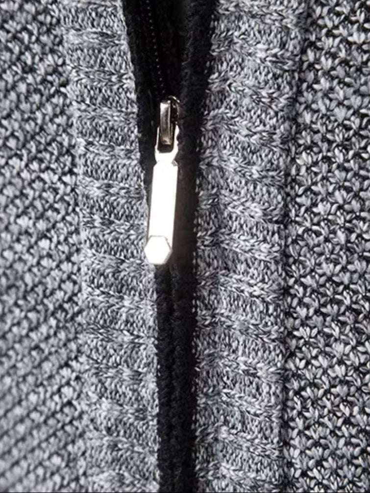 Elegant Full-Zip Sweater Vest - Caay Shop