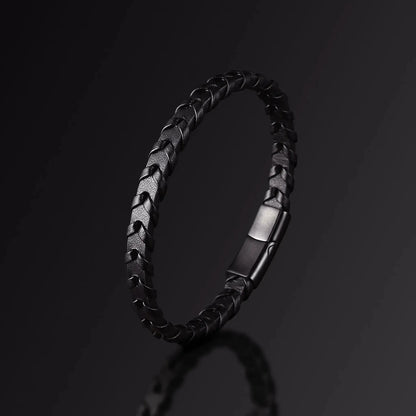 KOKORO — Black Braided Bracelet
