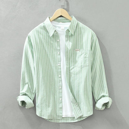 Marseille Striped Linen - Shirt CASA LARO