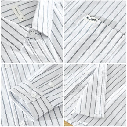 Marseille Striped Linen - Shirt