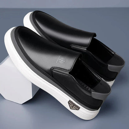 Moderno Leather Slip-On - Loafers