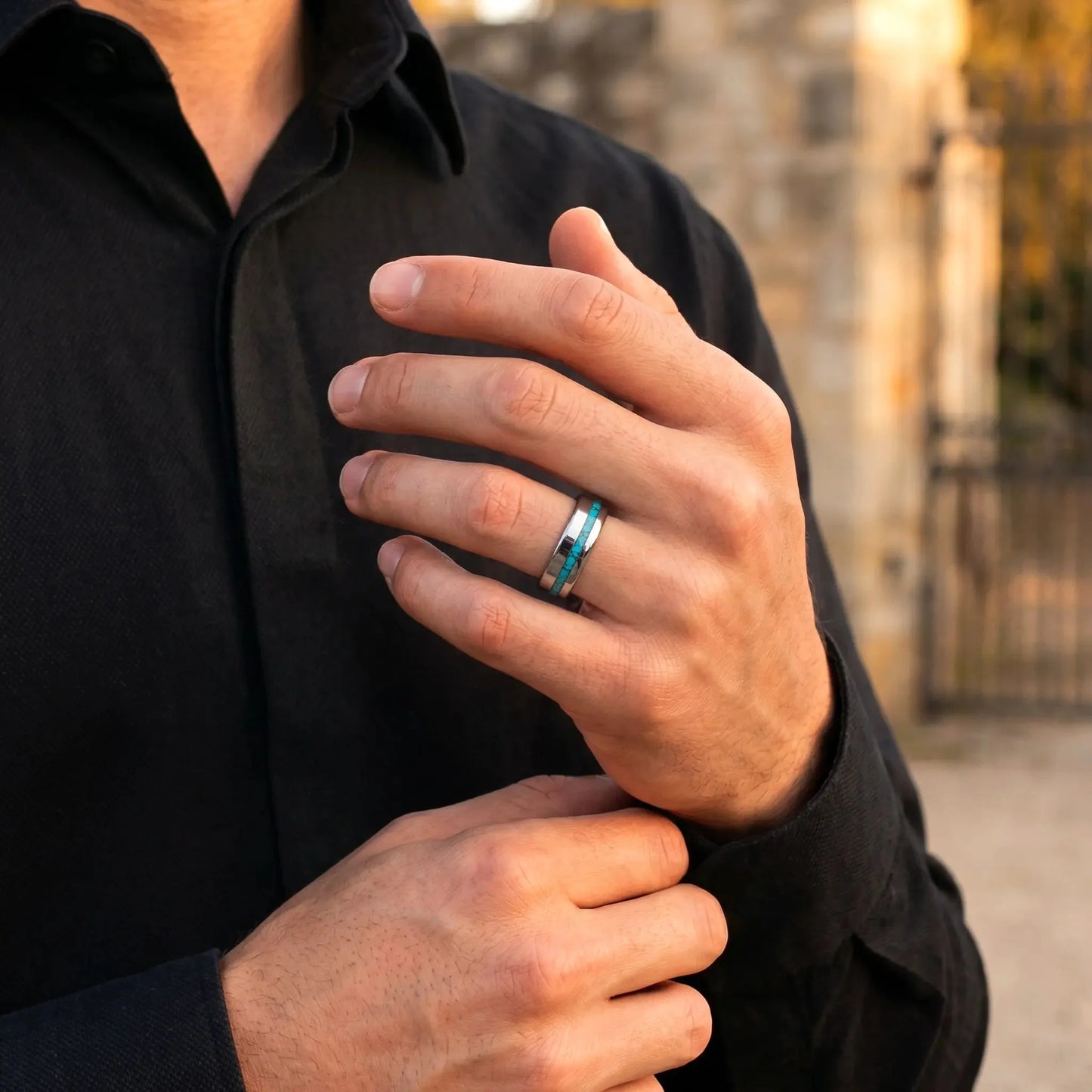 MIDORI-AO — Turquoise Ring